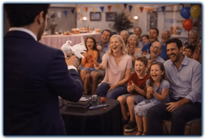 Spectacle de magie familial à Royan
