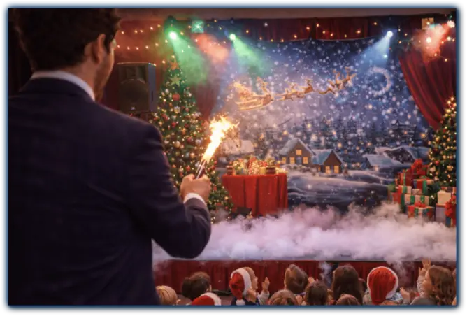Magicien pour Noël Royan